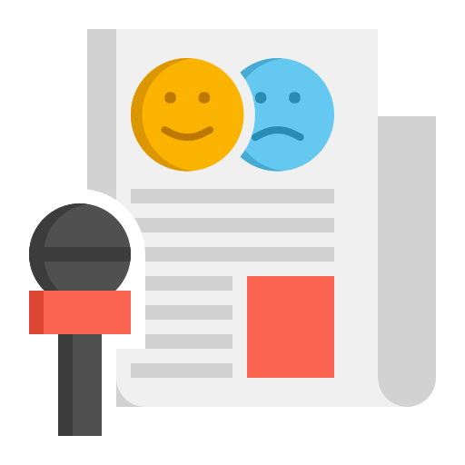 Journalism Generic color fill icon