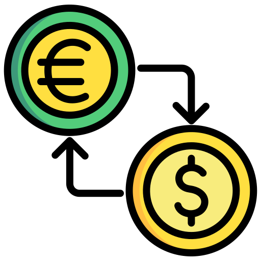 Exchange Generic color lineal-color icon