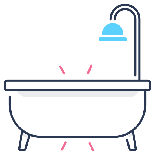 목욕 Generic color lineal-color icon