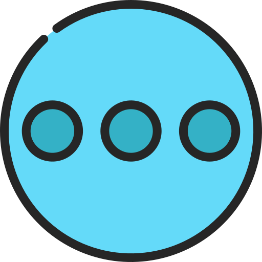 Three dots Juicy Fish Soft-fill icon