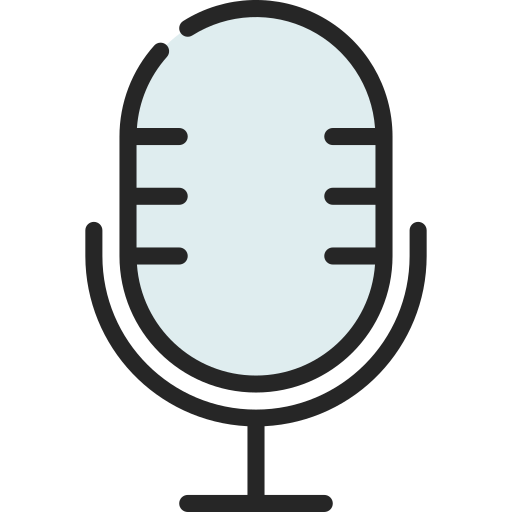 mikrofon Juicy Fish Soft-fill icon
