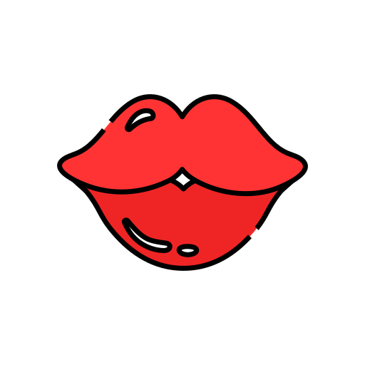 Lips Generic color lineal-color icon