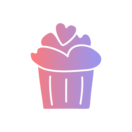 cupcake Generic gradient fill Icône