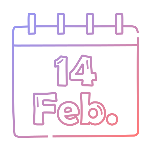 Calendar Generic gradient outline icon