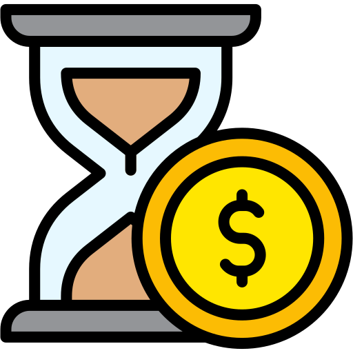 Время - деньги Generic color lineal-color иконка