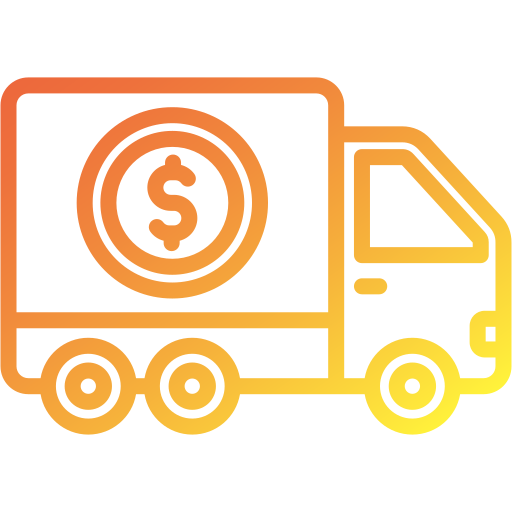 Bank truck Generic gradient outline icon
