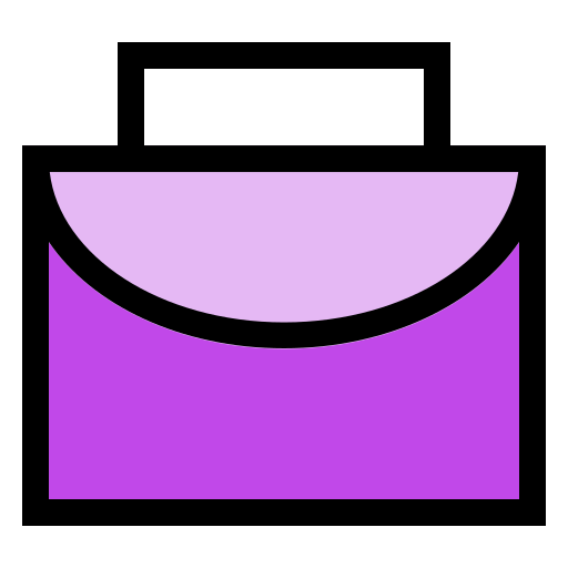 aktówka Generic color lineal-color ikona