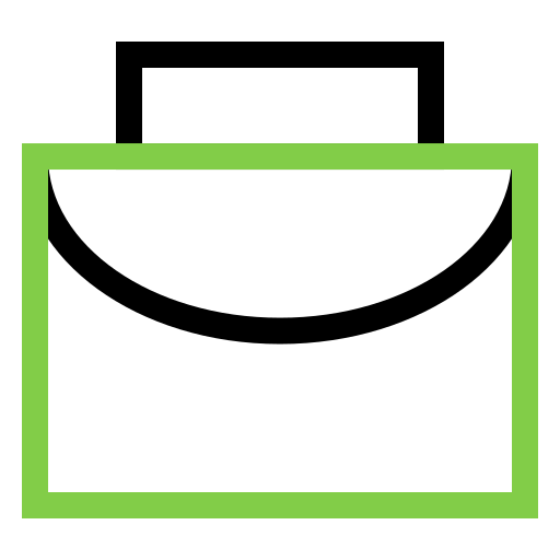 서류 가방 Generic color outline icon