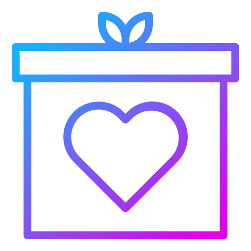 Gift Generic gradient outline icon