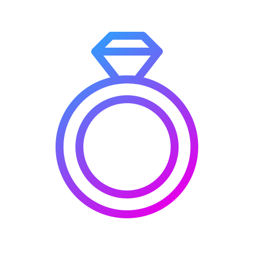 指輪 Generic gradient outline icon