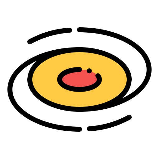 czarna dziura Generic color lineal-color ikona