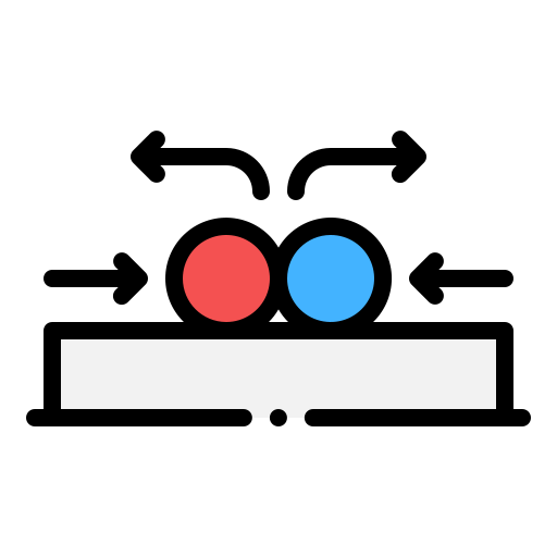 충돌 Generic color lineal-color icon