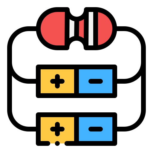 抵抗器 Generic color lineal-color icon