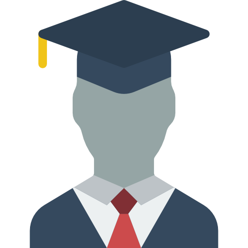 Graduate Basic Miscellany Flat icon