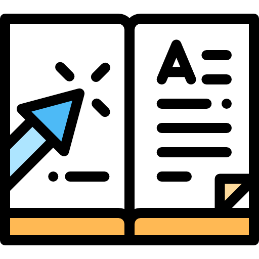 hacer clic Detailed Rounded Lineal color icono