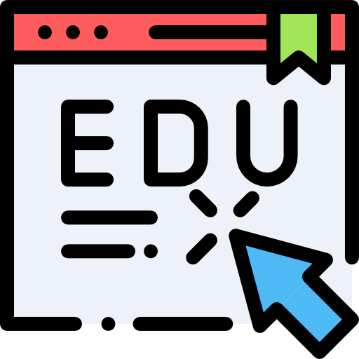 Education Detailed Rounded Lineal color icon