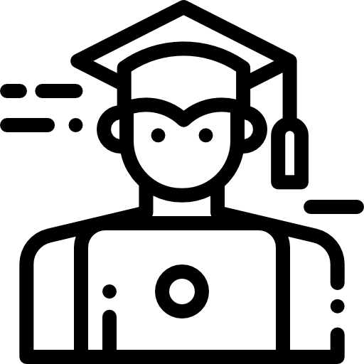 apprentissage Detailed Rounded Lineal Icône