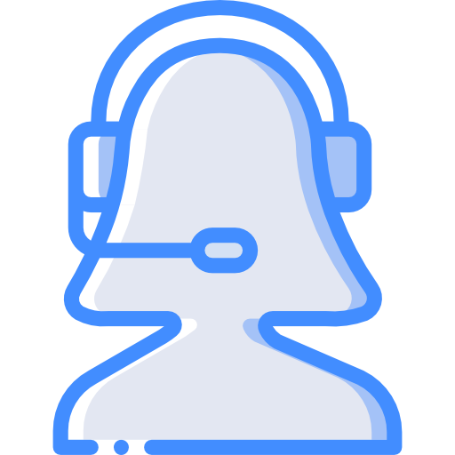 Telemarketer Basic Miscellany Blue icon