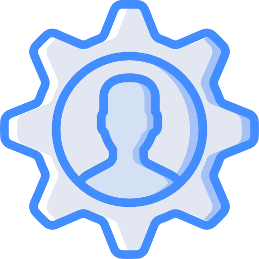użytkownik Basic Miscellany Blue ikona