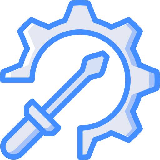 Options Basic Miscellany Blue icon