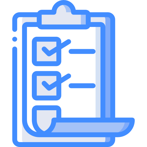 クリップボード Basic Miscellany Blue icon