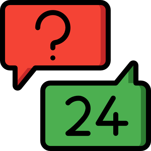 Question Basic Miscellany Lineal Color icon