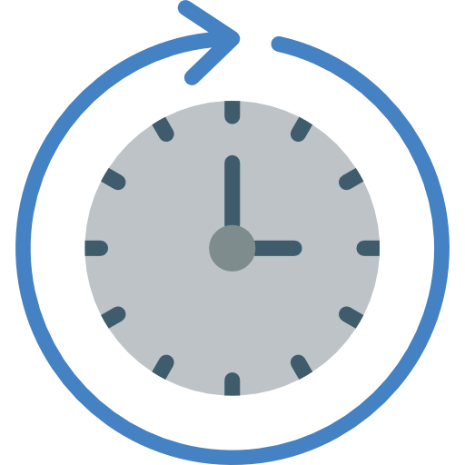 Clock Basic Miscellany Flat icon