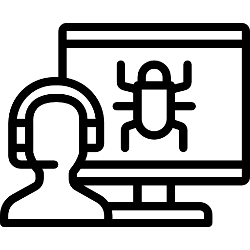 악성 코드 Basic Miscellany Lineal icon