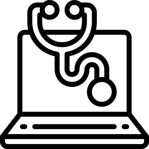 diagnostic Basic Miscellany Lineal Icône