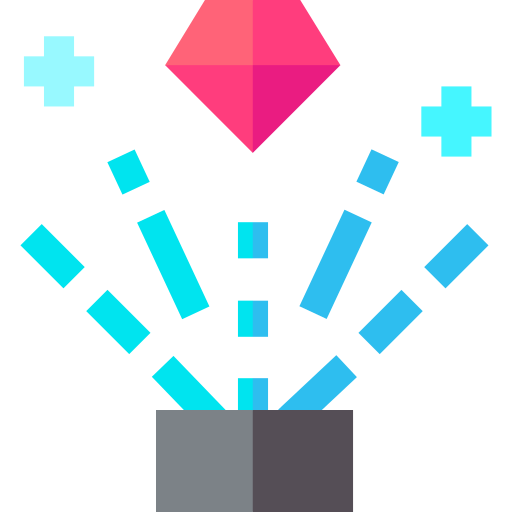 홀로그램 Basic Straight Flat icon