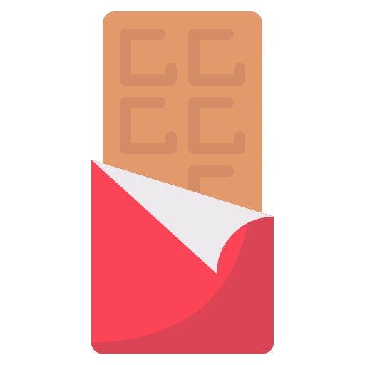 Chocolate bar Generic color fill icon