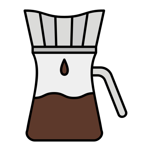 커피 필터 Generic color lineal-color icon