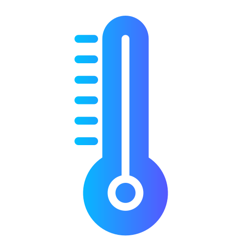 temperatuur Generic gradient fill icoon