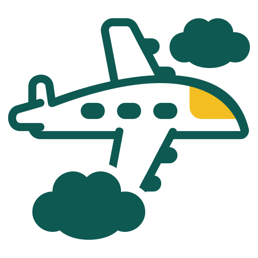 Plane Generic color fill icon