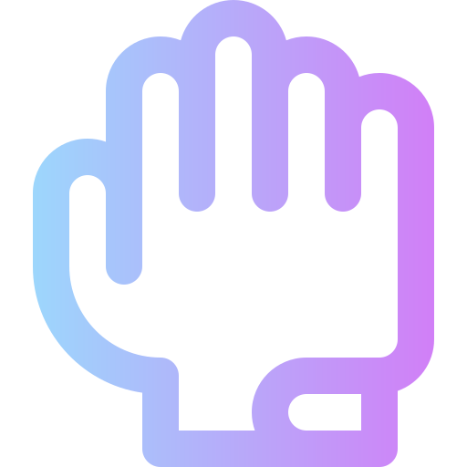 Glove Super Basic Rounded Gradient icon