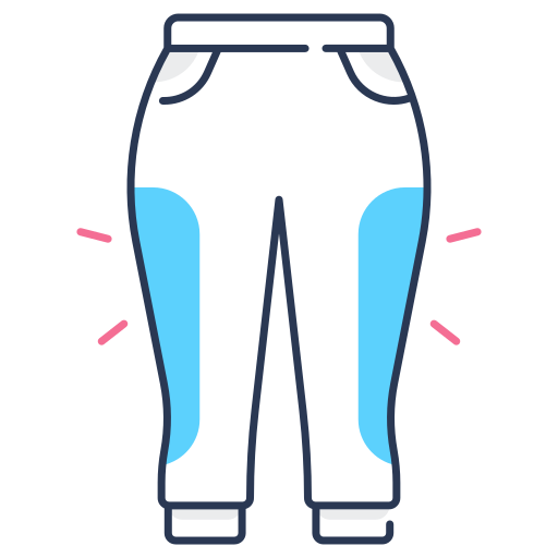 spodnie do yogi Generic color lineal-color ikona