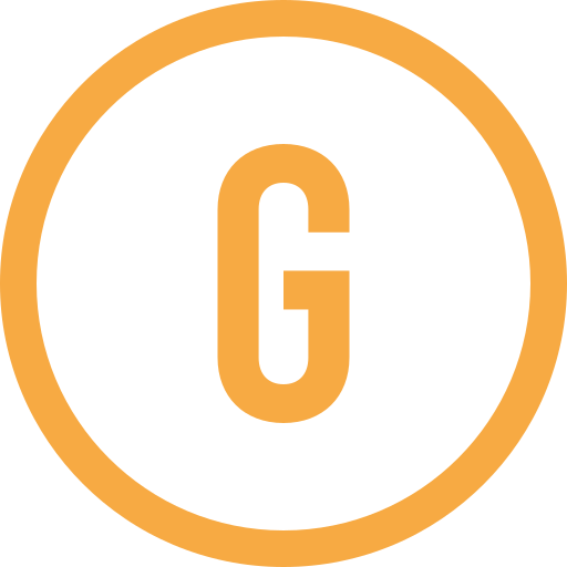 litera g Generic color outline ikona