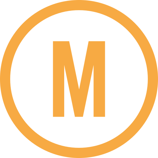 buchstabe m Generic color outline icon