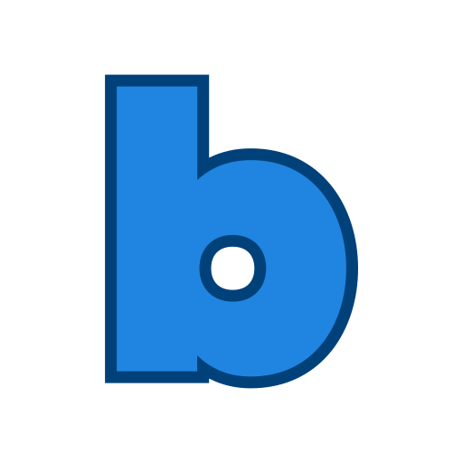 Letter B Generic color lineal-color icon