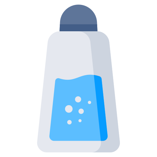Salt container Generic color fill icon