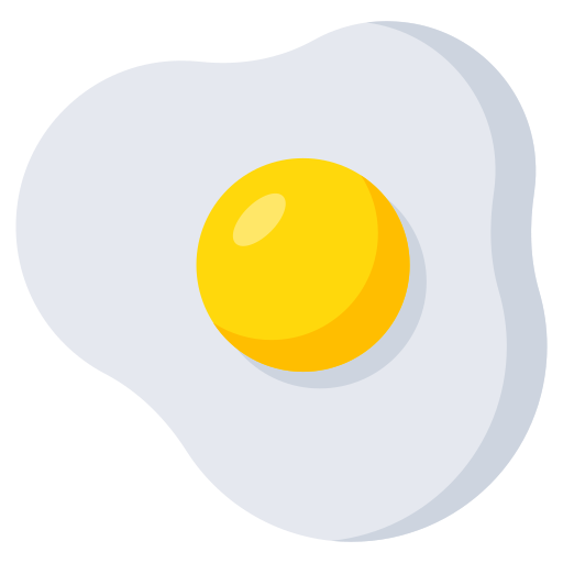 Fried egg Generic color fill icon