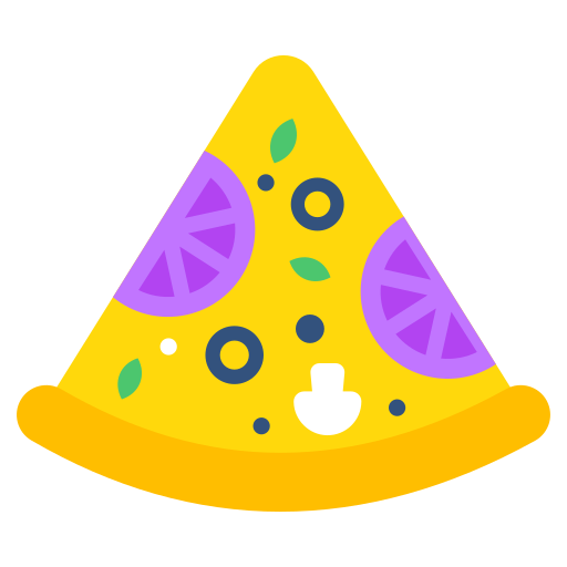Pizza Generic color fill icon