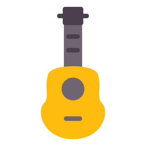 ukulele Generic color fill icon