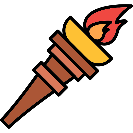 Torch Generic color lineal-color icon