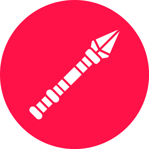 Spear Generic color fill icon