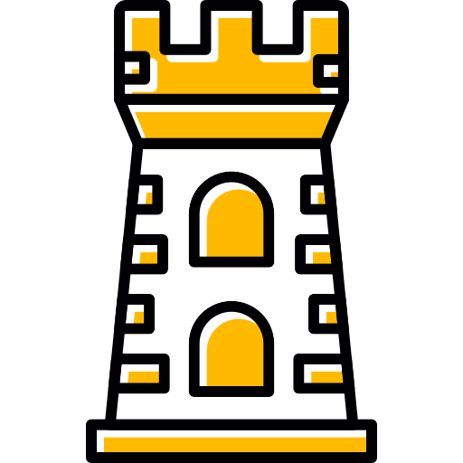 タワー Generic color lineal-color icon