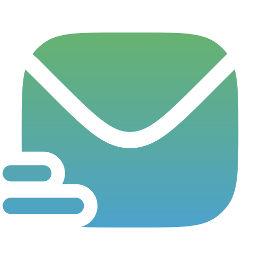 Mail Generic gradient fill icon