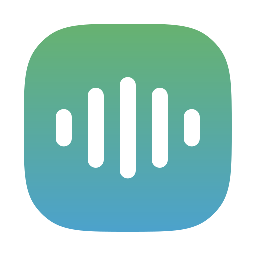 Voice Generic gradient fill icon