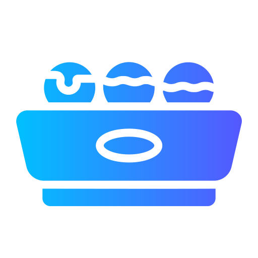 takoyaki Generic gradient fill icon
