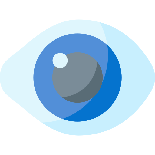 prothetisch oog Special Flat icoon